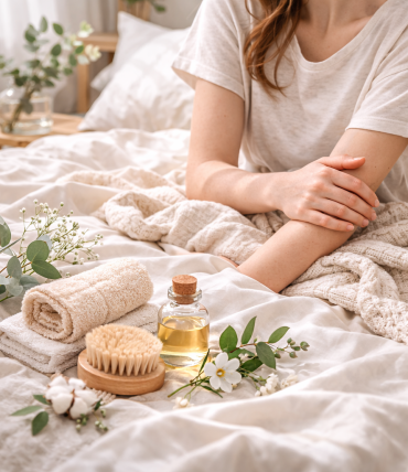 Jaki materiał jest najlepszy dla wrażliwej skóry?