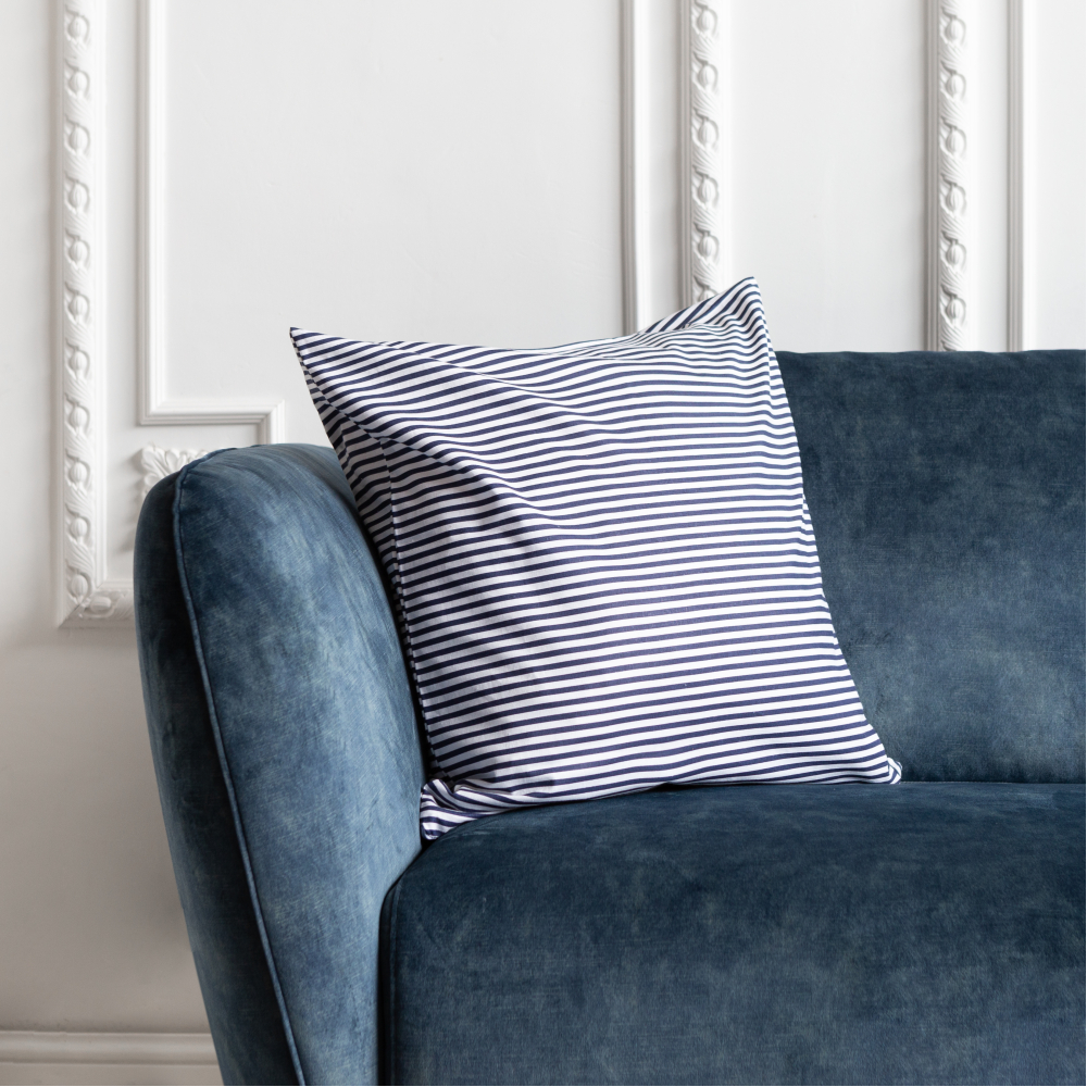Poszewka na poduszkę „Blue stripes“ 2 szt.