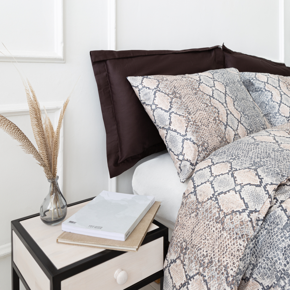 Poszewki na poduszki „Snakeskin“. Poszewka na poduszkę 50x70