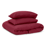 Pościel satyna bawełniana PREMIUM „Maroon“. Pościel Satynowa Premium, 140x200 cm, 200x200 cm, 200x220 cm, 220x240 cm