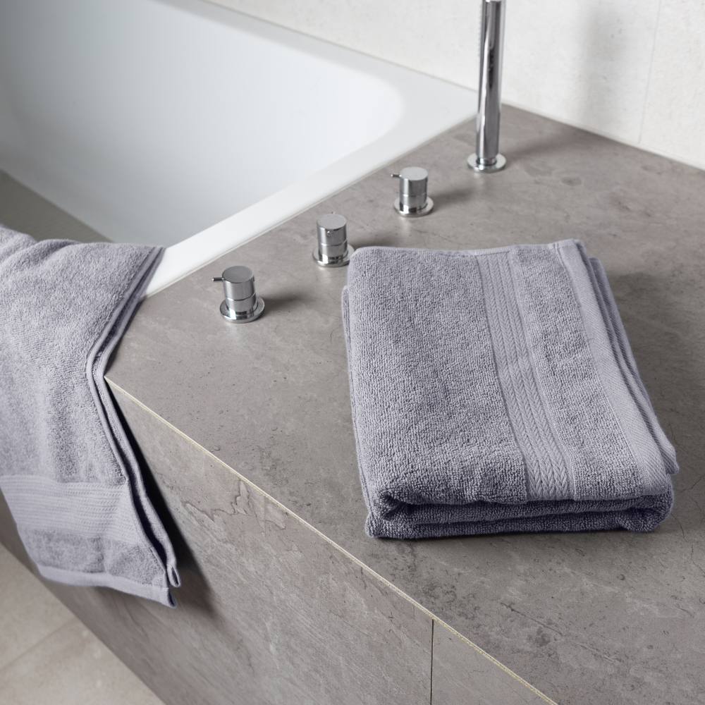 Ręcznik łazienkowy „Light grey“. Ręczniki