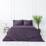Pościel satyna bawełniana PREMIUM „Mauve“. Pościel Satynowa Premium, 140x200 cm, 160x200 cm, 180x200 cm, 200x200 cm, 200x220 cm, 220x240 cm