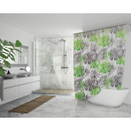 Zasłony łazienkowe „Rainforest“. Zasłony łazienkowe, 180x180 cm 