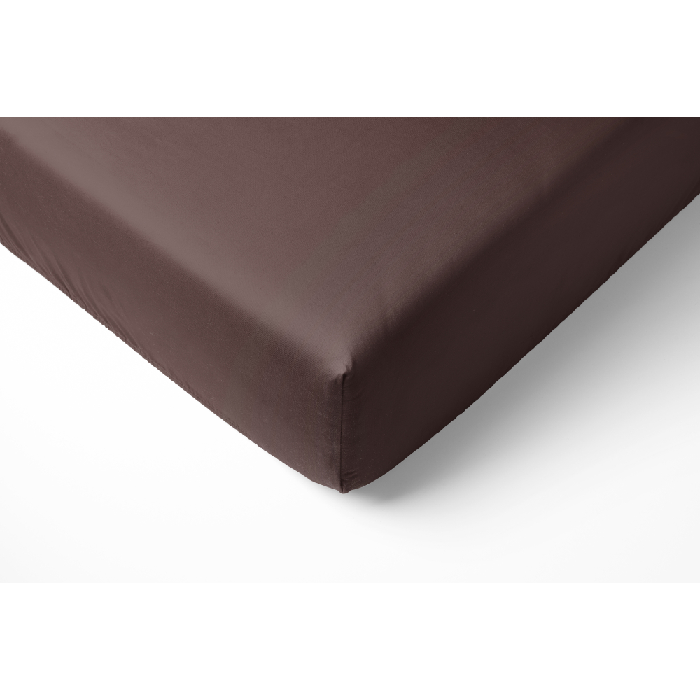 Prześcieradło Satynowe bez gumki „Chocolate“. Prześcieradło bez gumki, 150x220 cm, 180x220 cm, 200x220 cm, 220x240 cm