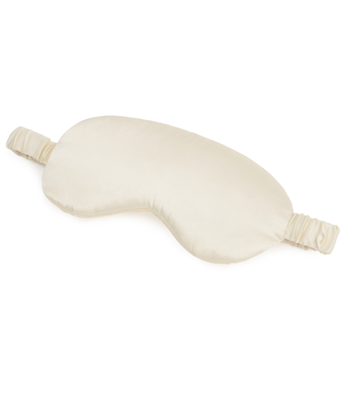 Jedwabna opaska na oczy "Cream". Biżuteria