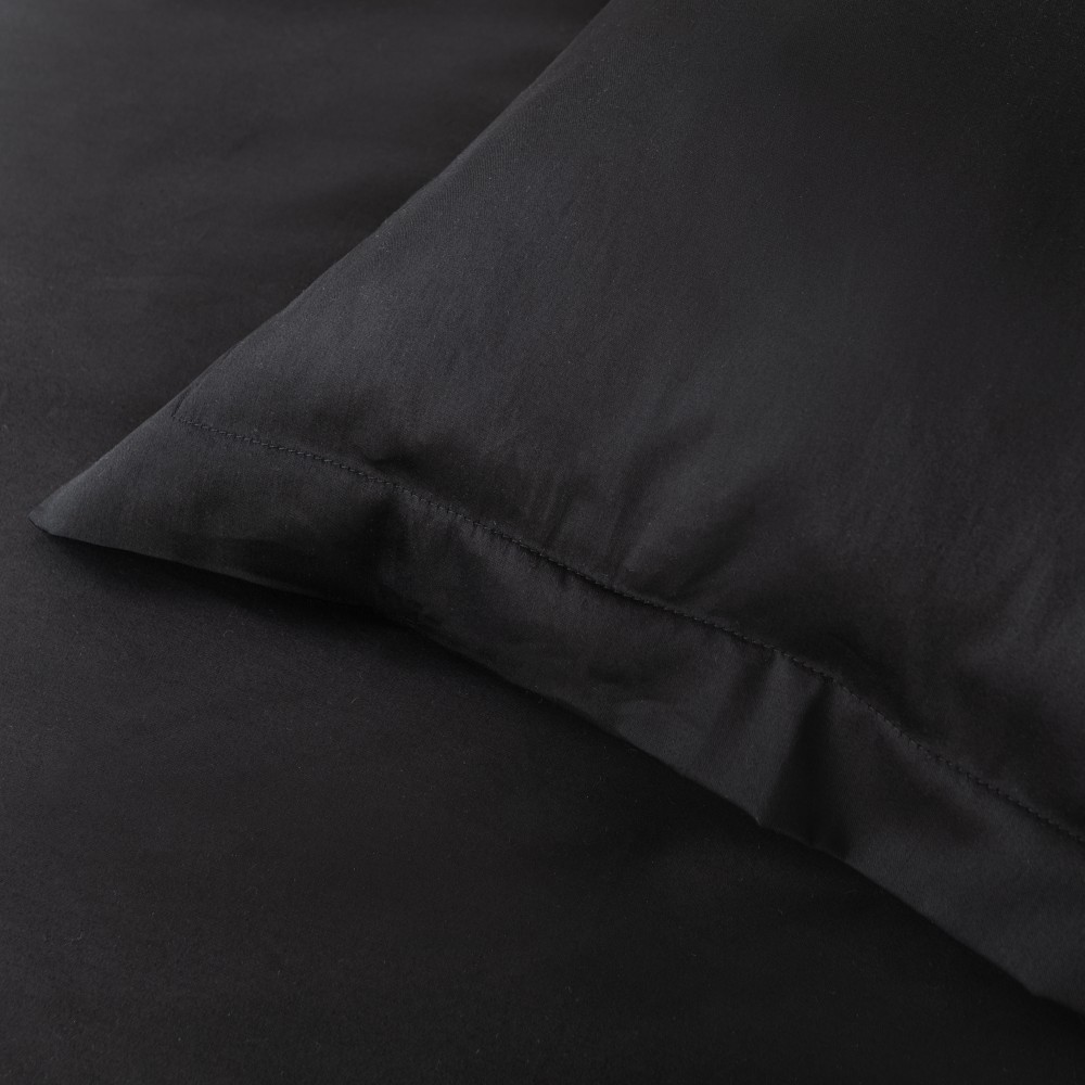 Premium satynowa poszewka na poduszkę "Midnight". Poszewka na poduszkę 50x70
