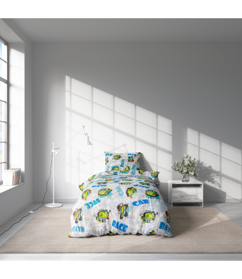 Pościeli dziecięcej "Bath blue". Pościel dla niemowląt