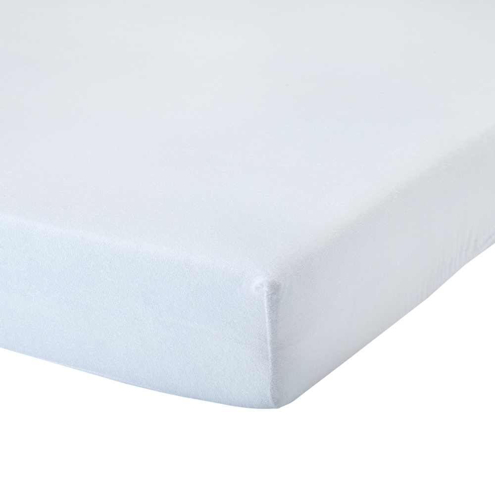 Prześcieradło nieprzemakalne bez gumki „White“. Wodoodporne prześcieradła, 150x220 cm, 180x220 cm, 200x220 cm