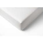 Prześcieradło nieprzemakalne bez gumki jersey „White“. Wodoodporne prześcieradła, 150x220 cm, 180x220 cm, 200x220 cm