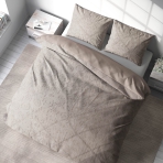 Kora komplet pościeli "Beige Floro". Komplety pościeli 200x220, 200x200 cm, 200x220 cm