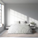 Kora komplet pościeli "Pure white stripes". Komplety pościeli 200x200, 200x200 cm, 200x220 cm