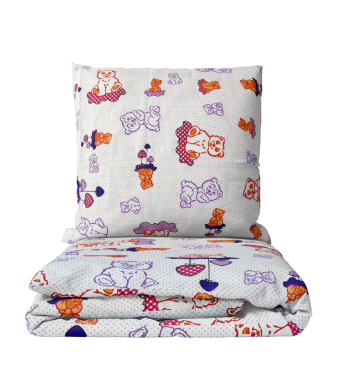 Pościeli dziecięcej "Violet bears". Pościel Dla Dzieci