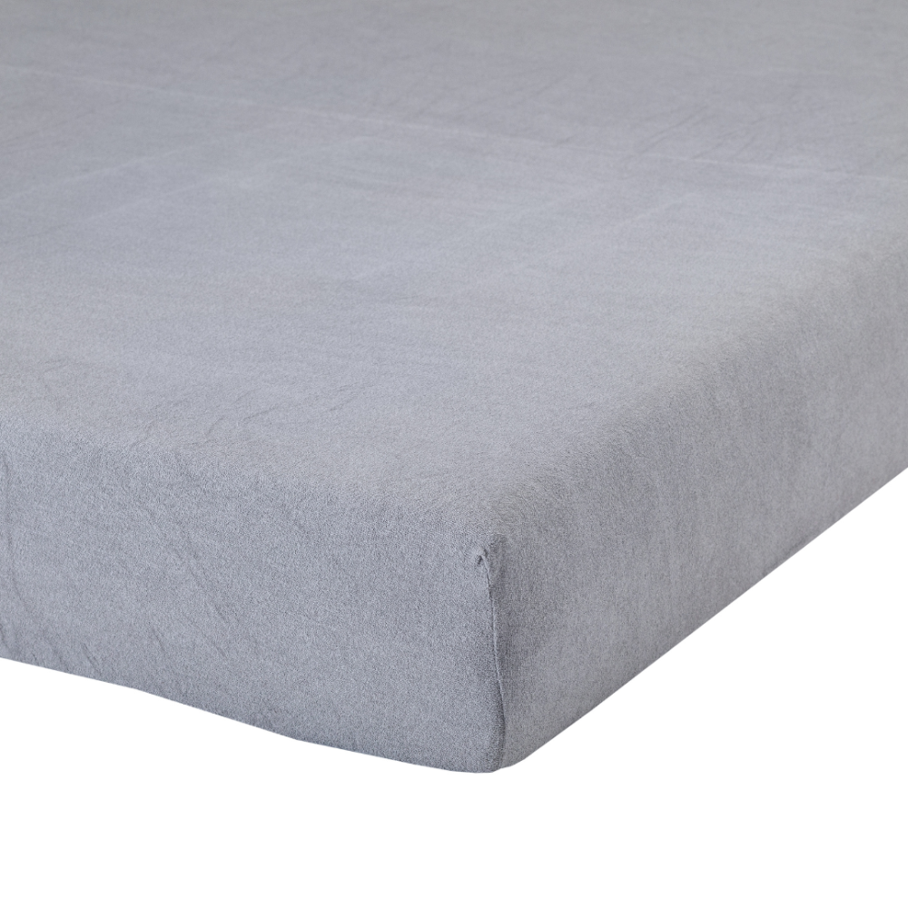 Prześcieradło frotte z gumą „Grey“. Prześcieradło z gumką 90x200, 90x200 cm, 160x200 cm, 180x200 cm
