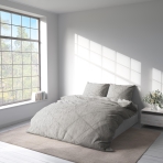 Kora komplet pościeli "Grey Floro". Komplety pościeli 200x200, 200x200 cm, 200x220 cm