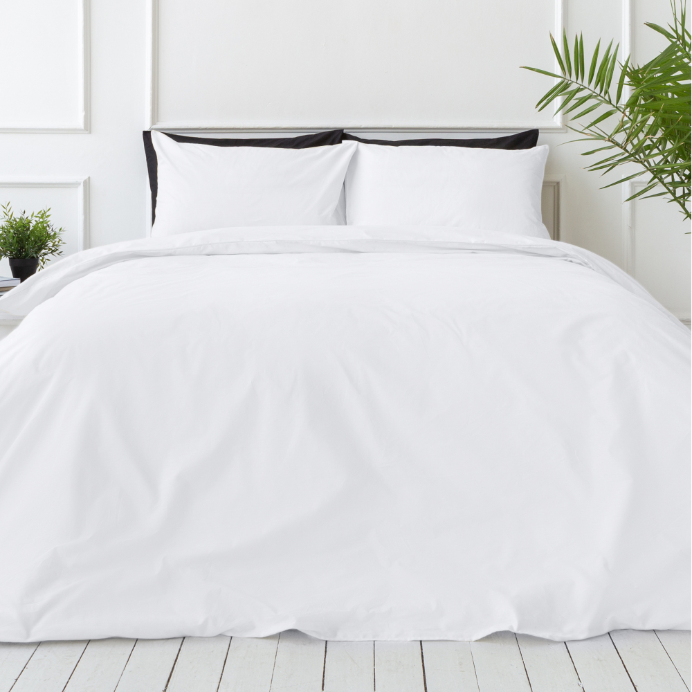Pościel satyna bawełniana PREMIUM „White“. Pościel Satynowa Premium, 140x200 cm, 200x200 cm, 200x220 cm