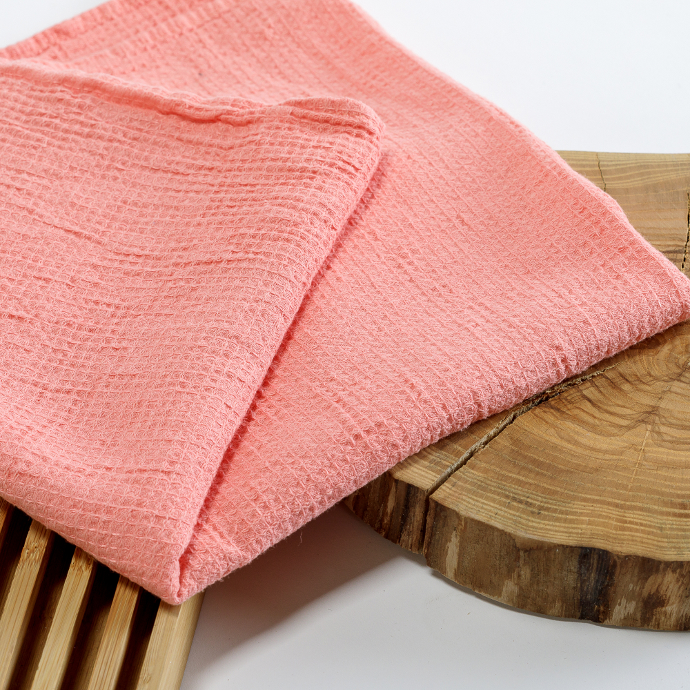 Ścierka lniana „Pink“. Ręczniki