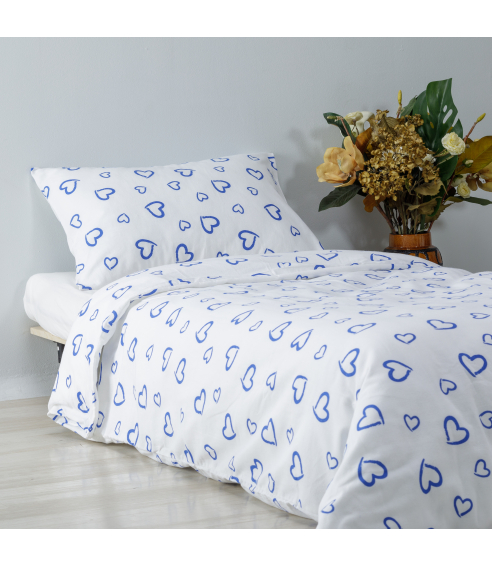 Pościeli dziecięcej "Blue love". Pościel Dla Dzieci
