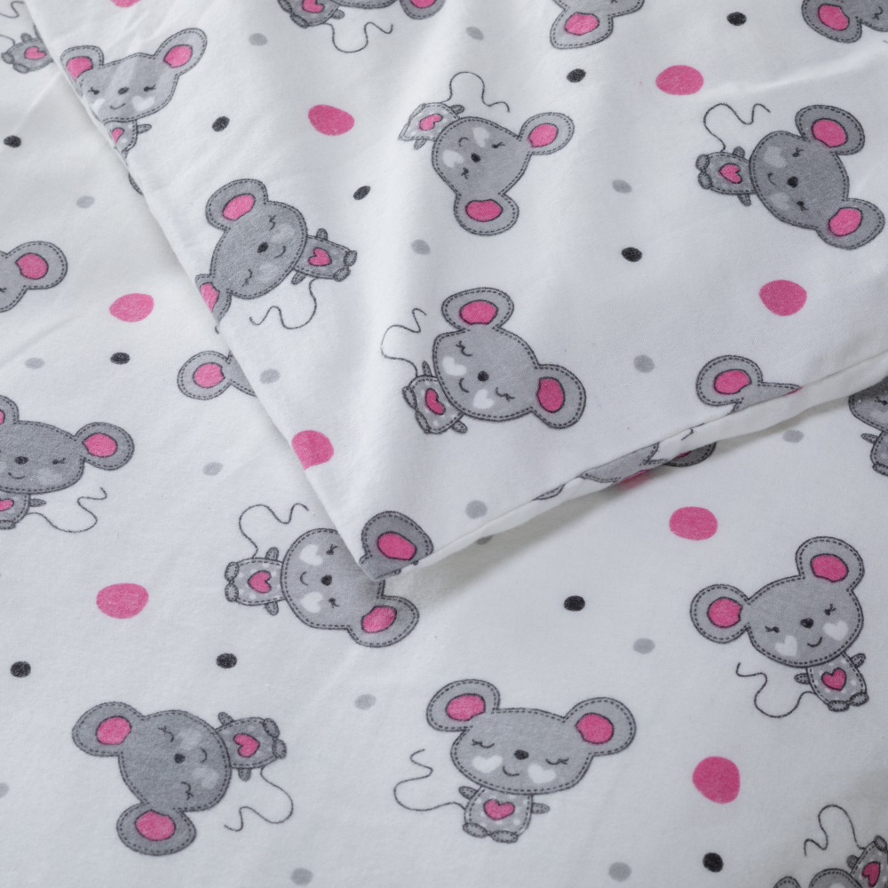 Pościel dziecięca „Mousy“. Pościel Dla Dzieci, 110x140 cm, 140x200 cm