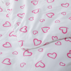 Pościel dziecięca „Pink love“. Pościel dla niemowląt, 90x120 cm, 100x135 cm, 100x140 cm, 110x140 cm