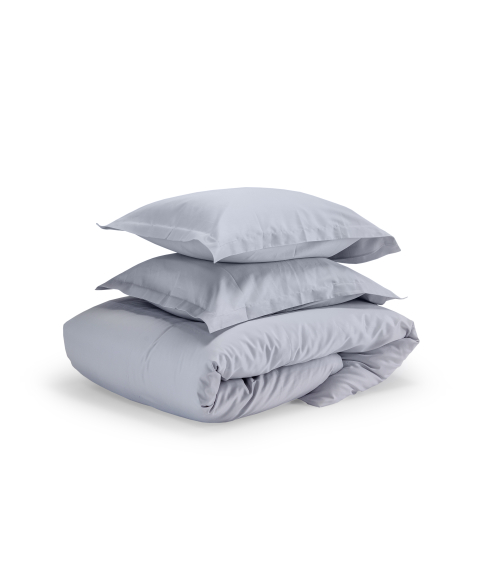 Pościel satyna bawełniana PREMIUM "Classic grey“. Pościel Satynowa Premium