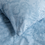 Pościel bawełniana „Toile de jouy blue“. Pościel bawełniana, 140x200 cm, 160x200 cm, 200x200 cm, 200x220 cm, 220x240 cm