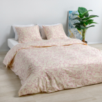 Pościel satyna bawełniana PREMIUM „Pink curls“. Pościel Satynowa Premium, 160x200 cm, 200x200 cm, 200x220 cm