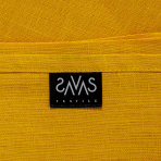 Obrus „Linen yellow”. Lniane obrusy, 140x140 cm, 140x300 cm