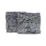 Poszewka dekoracyjna „Grey fluffy“ 1 szt.