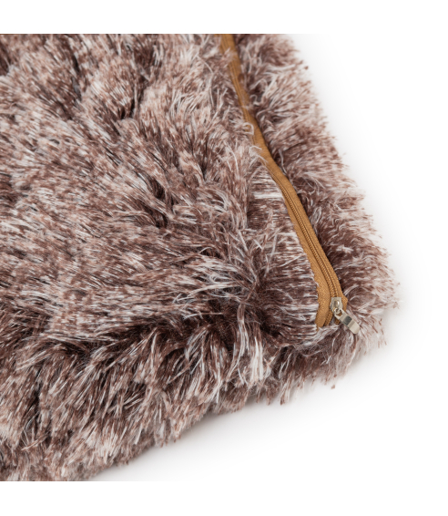 Poszewka dekoracyjna „Brown fluffy“ 1 szt.