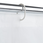 Zasłony łazienkowe „Drib“. Zasłony łazienkowe, 180x180 cm 
