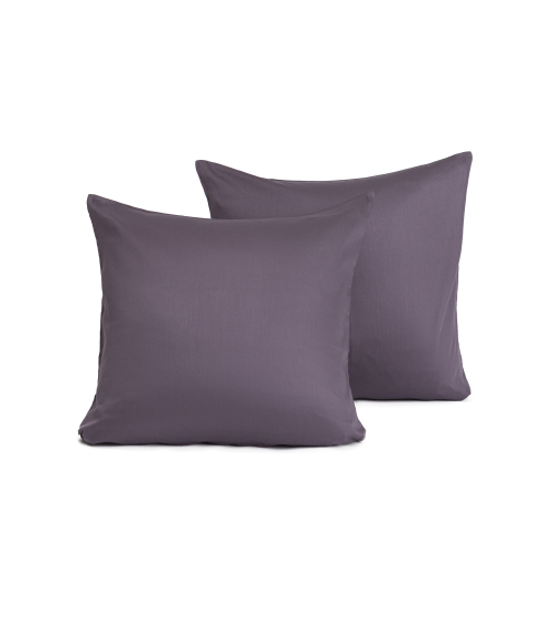 Poszewka dekoracyjna „Classic dark purple“ 2 szt.