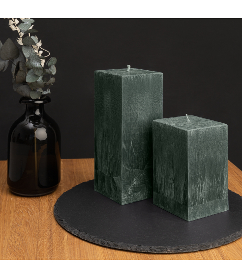 Ręcznie robiona świeca "Emerald" SAVAS Home. Świece