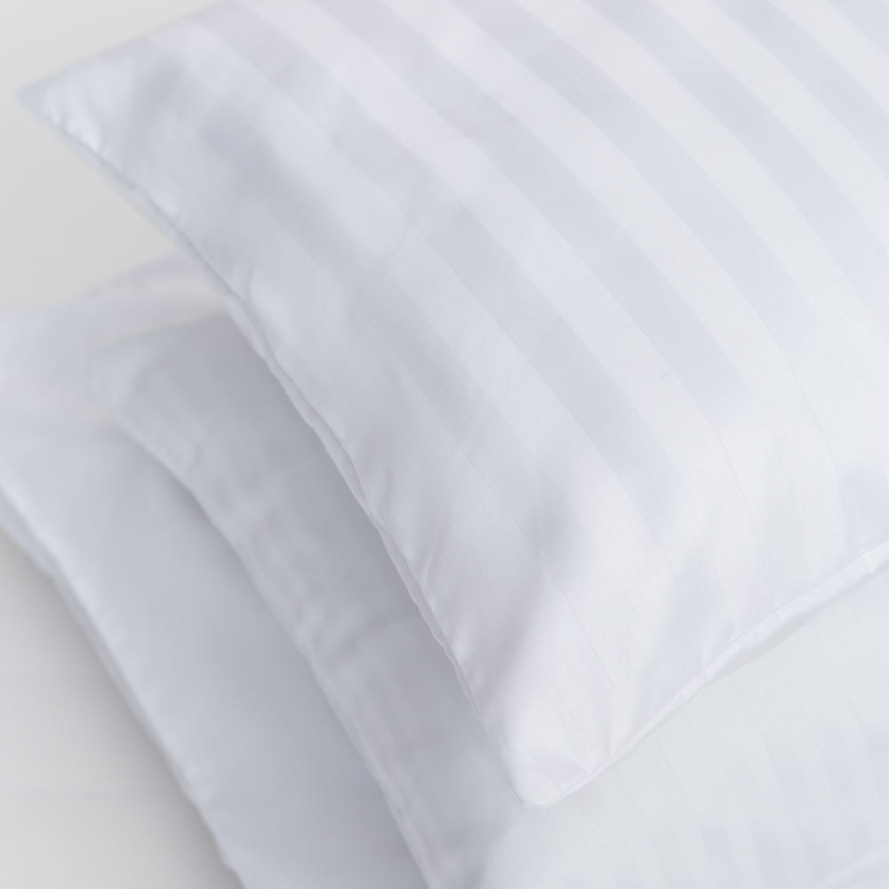 Pościel satyna bawełniana PREMIUM "Stripe 1 cm“. Pościel Satynowa Premium, 140x200 cm
