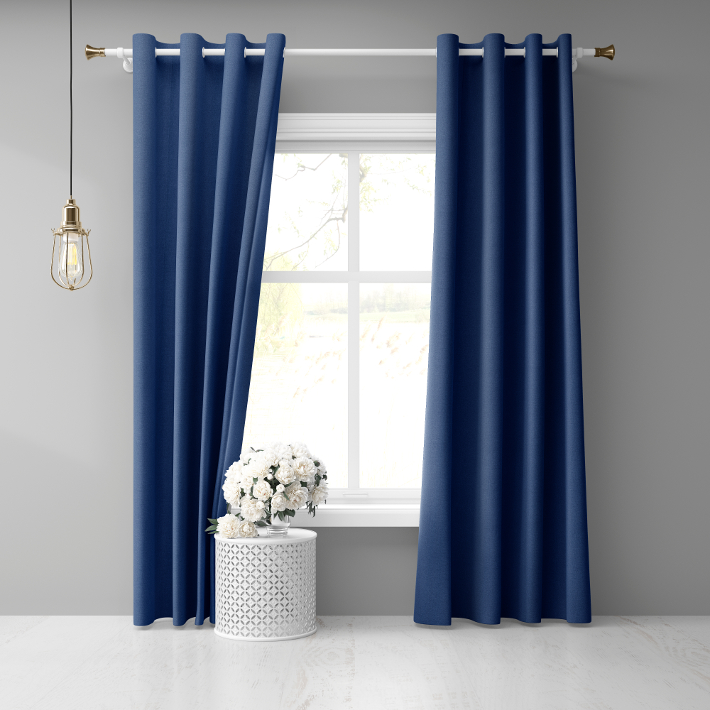 Zasłony nocne "Navy blue". Zasłony, 106x160 cm, 116x228 cm, 140x250 cm