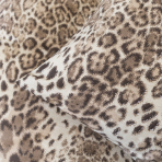 Pościel bawełniana „Leopard“. Pościel bawełniana, 140x200 cm, 200x200 cm, 200x220 cm