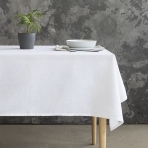 Obrus „Linen white“. Lniane obrusy, 140x200 cm, 140x240 cm, 140x300 cm Obrus „Linen white“. Lniane obrusy, 140x200 cm, 140x240 cm, 140x300 cm