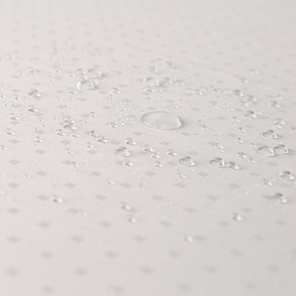 Obrus „Peachy square“. Obrusy bawełniane, 140x240cm, 140x300 cm