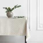 Obrus „Tea beans“. Obrusy bawełniane, 140x240 cm, 140x300 cm