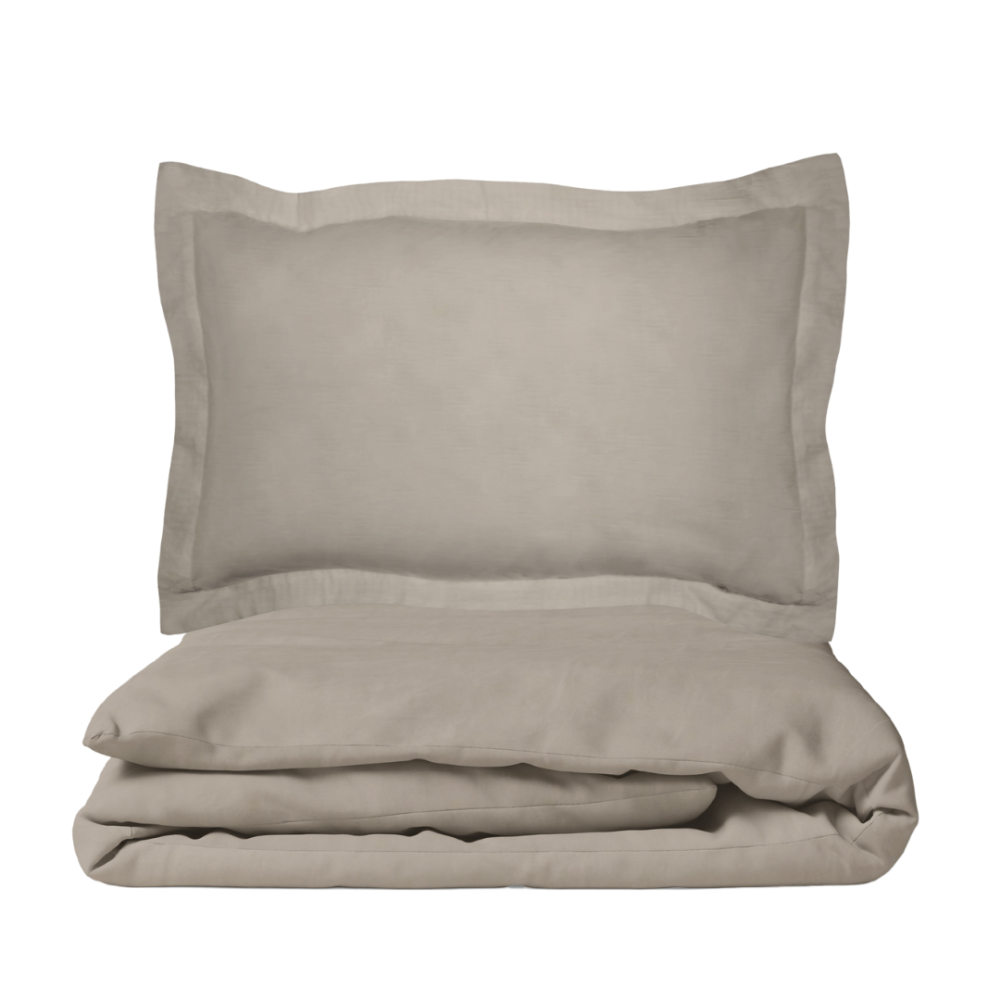 Pościel satyna bawełniana PREMIUM "Taupe“. Pościel Satynowa Premium, 140x200 cm, 150x200 cm, 160x200 cm, 180x200 cm, 200x200 cm, 200x220 cm, 220x240 cm