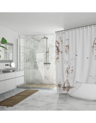 Zasłony prysznicowe: styl i praktyczność w Twojej łazience