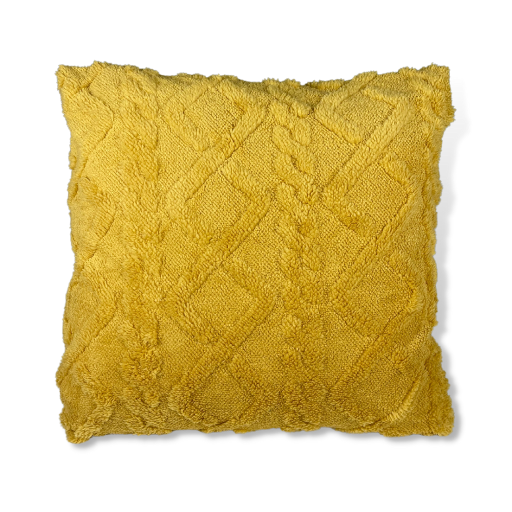 Poszewka dekoracyjna "Yellow Jacquard". Poszewki dekoracyjne
