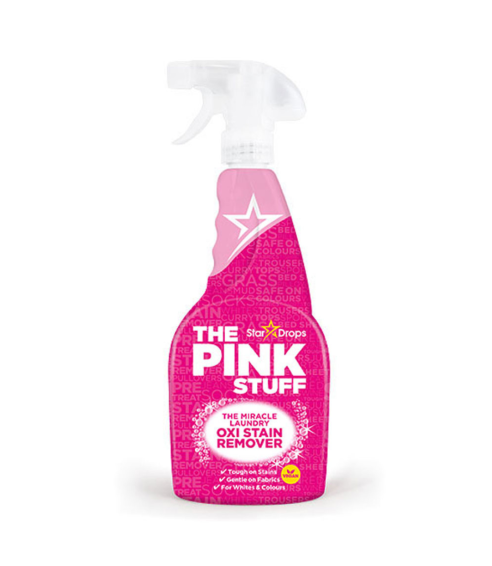 Odplamiacz "Pink stuff stain remover". Środki czystości