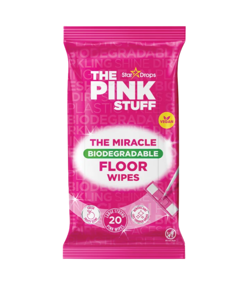 Chusteczki nawilżane do podłóg "Floor Wipes The Pink Stuff"