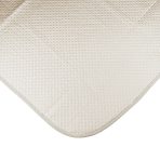 Narzuta „Cream trapuntino Bedspread“. Pledy, 170x250 cm, 200x250 cm. Piaskowa narzuta z delikatnym, geometrycznym wzorem Narzuta „Cream trapuntino Bedspread“. Pledy, 170x250 cm, 200x250 cm. Piaskowa narzuta z delikatnym, geometrycznym wzorem