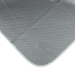 Narzuta „Grey trapuntino Bedspread“. Pledy, 170x250 cm, 200x250 cm. Ciemnoszara narzuta z wyraźniejszą kontrastową stroną, podkreślającą kontury łóżka. Narzuta „Grey trapuntino Bedspread“. Pledy, 170x250 cm, 200x250 cm. Ciemnoszara narzuta z wyraźniejszą kontrastową stroną, podkreślającą kontury łóżka.