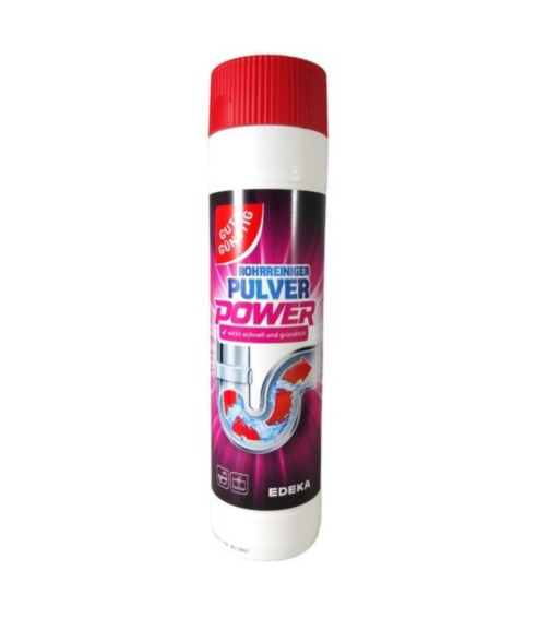 Środek do czyszczenia rur "Pipe cleaner Edeka pulver power". Środki czystości