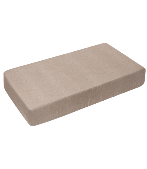 Prześcieradło frotte z gumą „Beige Terry sheet“. Prześcieradło z gumką 90x200