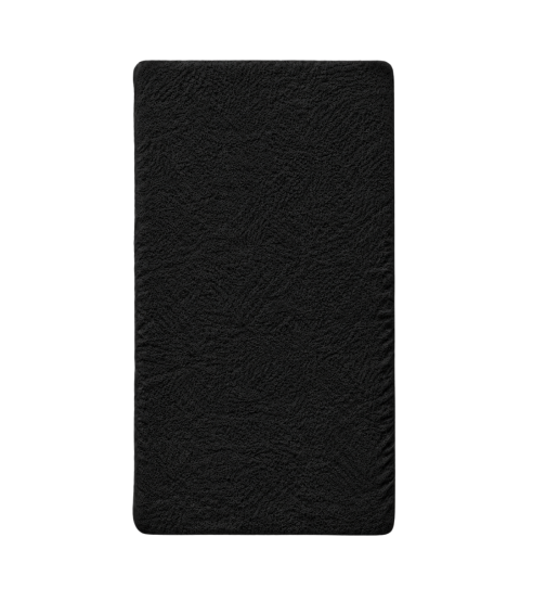 Prześcieradło frotte z gumą „Black frote“. Prześcieradło z gumką 90x200