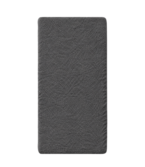 Prześcieradło frotte z gumą „Dark grey frote“. Prześcieradło z gumką 90x200