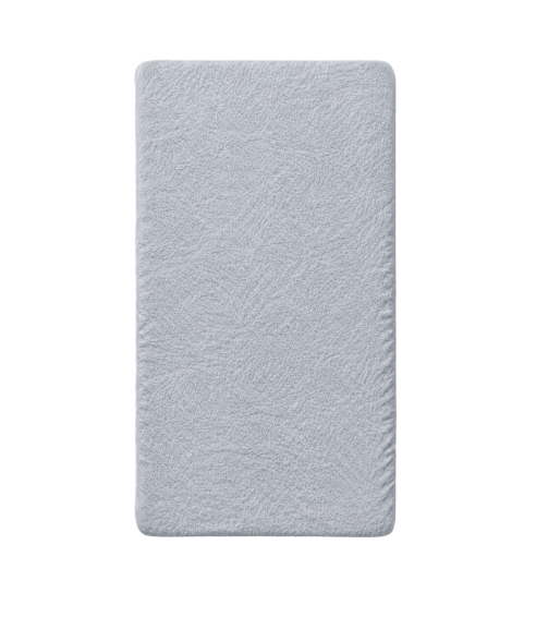 Prześcieradło frotte z gumą „Grey frote“. Prześcieradło z gumką 90x200